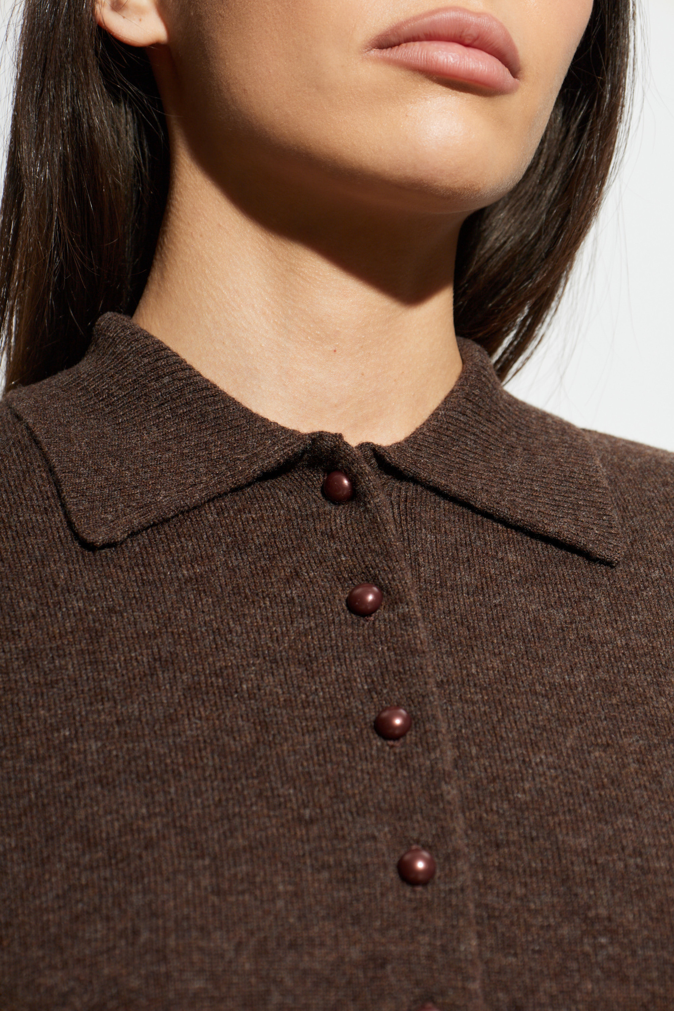 ROTATE Polo shirt with detachable shoulder pads | Women's | Vitkac